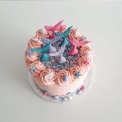Cake: Mermaid Sprinkle Cake