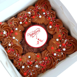 Cake: Valentines Day Chocolate Brownie
