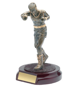 Boxing Male Trophy Ace Engravers