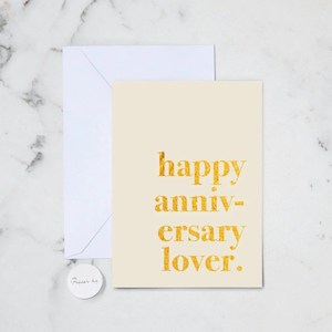 HAPPY ANNIVERSARY GREETING CARD – A Little Bit Floral