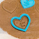 Gluten Free Heart Stamp and Cookie Cutter