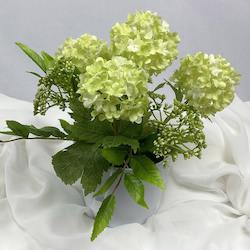 Flower: Snowball Hydrangea - Artificial Flowers