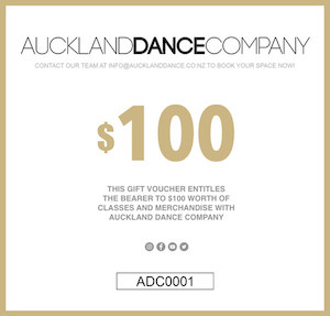 ADC GIFT VOUCHER auckland-dance