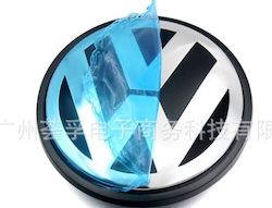 Motor vehicle part dealing - new: VW Wheel Centre hub Cap Badges 56mm x 4 Black