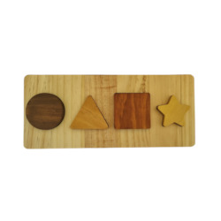 Wood: Number Collection Trays