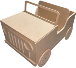 Wood: Vehicle Toy Box - Kitset