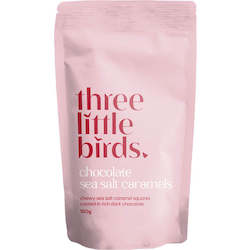 3 Little Birds: Three Little Birds Chocolate Sea Salt Caramels 150g