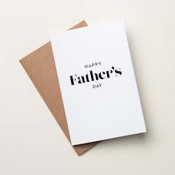 Liqueur: Fathers Day Card - By the Aroha Project