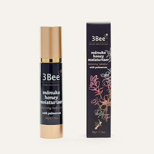 3Bee Manuka Honey Moisturiser with Palmarosa 50g