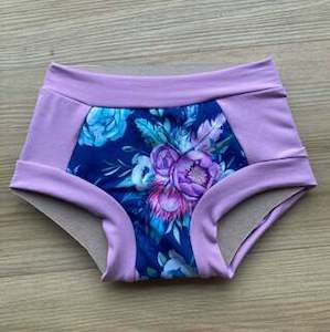 Purple Floral, training undies - Collections – bee Moore