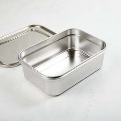 Kitchenware: Big Stainless Steel Container 3.8 lt