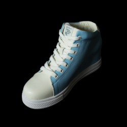 Shoe: BLUE SUMMER SNEAKER HEELS NEW VERSION