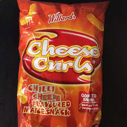 Meat processing: Cheese Curls - Chilli Cheese 150g