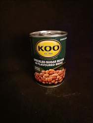 Meat processing: Koo Speckled Sugar Beans in Flavoured Brine - 410g