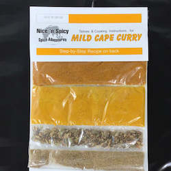Meat processing: Nice ‘n Spicy - Mild Cape Curry Spice (with recipe on back)