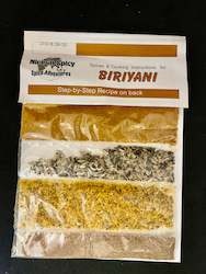 Meat processing: Nice & Spicy - Biriyani Spice (with recipe on back)