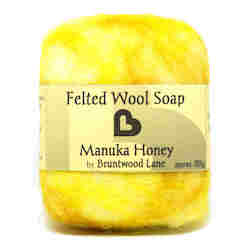 Wool textile: Manuka Honey