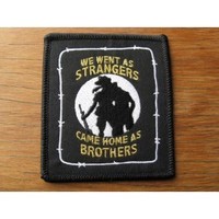 WE Went AS Strangers (sml) Embroidered Patch