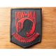 Pow-mia Red Embroidered Patch