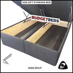 Gas Lift NZ Made Storage Bed - King