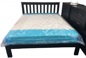 Campbell Queen Bed Frame/ Black