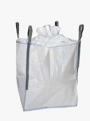 Bag or sack wholesaling - textile: TYPE L | 1000kg | Duffle Top | Flat Bottom | 900 x 900 x 1200  | 10 Bags