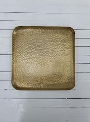 Gold Metal Platter