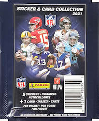 Toy: 2021 Panini Football Sticker & Card Collection Pack