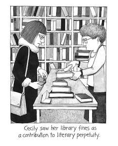 Library Fines Cecily Card