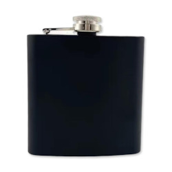 Soap manufacturing: Personalised Black Flask
