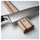 Bisbell Bisigrip Rubberwood Magnetic Knife Rack 45cm