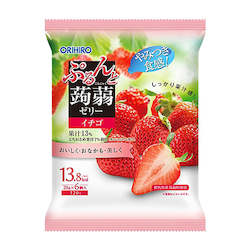 Snack: Orihiro Purunto Konjac Jelly season limited edition strawberry  20g*6