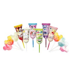 Glico Disney Mickey head shape lollipop random colour 1 stick