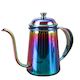 Rokene Stainless Steel Pour Over Coffee Kettle Gooseneck Kettle Hand Drip Tea Pot with Long