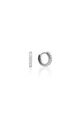Direct selling - jewellery: The Alle Huggie Hoops - Silver