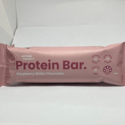 Nothing Naughty Raspberry White Chocolate Protein Bar