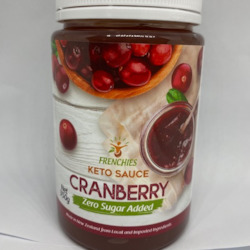 Cafe: Frenchies Keto Cranberry Sauce