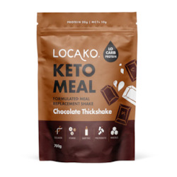Cafe: Locako - Keto Meal Replacement Shake - Chocolate Thick shake