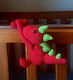 Crocheted Dinosaur Tie Back