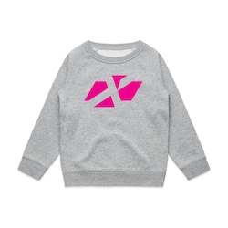 Youth Cross Icon Pink Crew