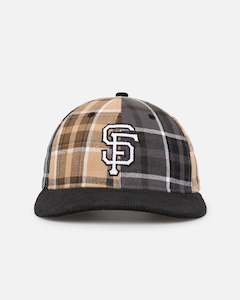 New Era San Francisco Giants 'Multi Panel Plaid' 9FIFTY High Crown Strapback Plaid