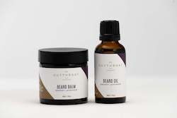 Cosmetic manufacturing: Smokey Lavender Beard Care Set