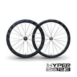 Bicycle and accessory: LÃºn: HYPER 2023 D45 (46mm & 54mm) Disc Brake Carbon Wheelset