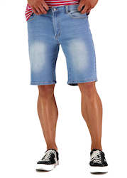 Protective clothing: SWANNDRI Bombay Denim Shorts Light Blue