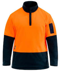 Protective clothing: BISON Polar Fleece Orange Navy