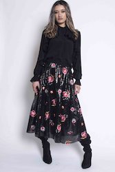 Womenswear: Sheryl May Rose Sequin Skirt