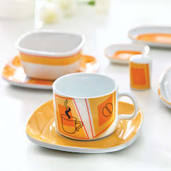 Wholesaling, all products (excluding storage and handling of goods): Tea set - Orange (12pcs)