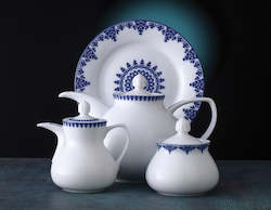 Wholesaling, all products (excluding storage and handling of goods): Tea set - Samarkand (18pcs)