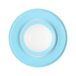 Wholesaling, all products (excluding storage and handling of goods): Dinner Plate - Azzurro (1pcs)