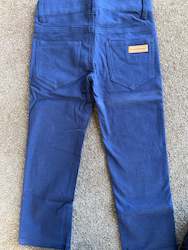 Boys: Navy Moleskin pants - Not quite right, 2x left